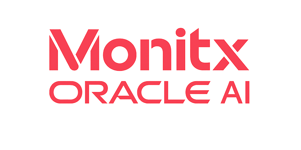 MonitX Oracle AI Logo